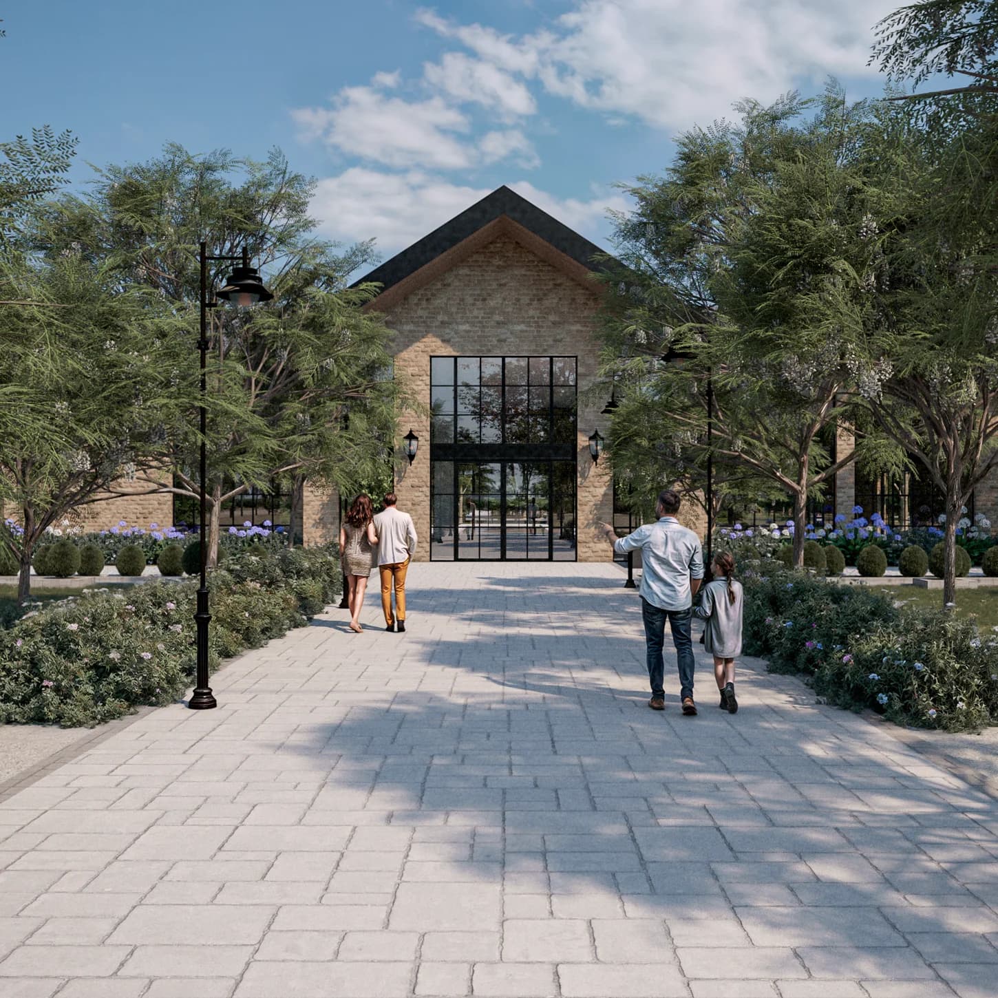 Vista aérea de presentación de Mirazur